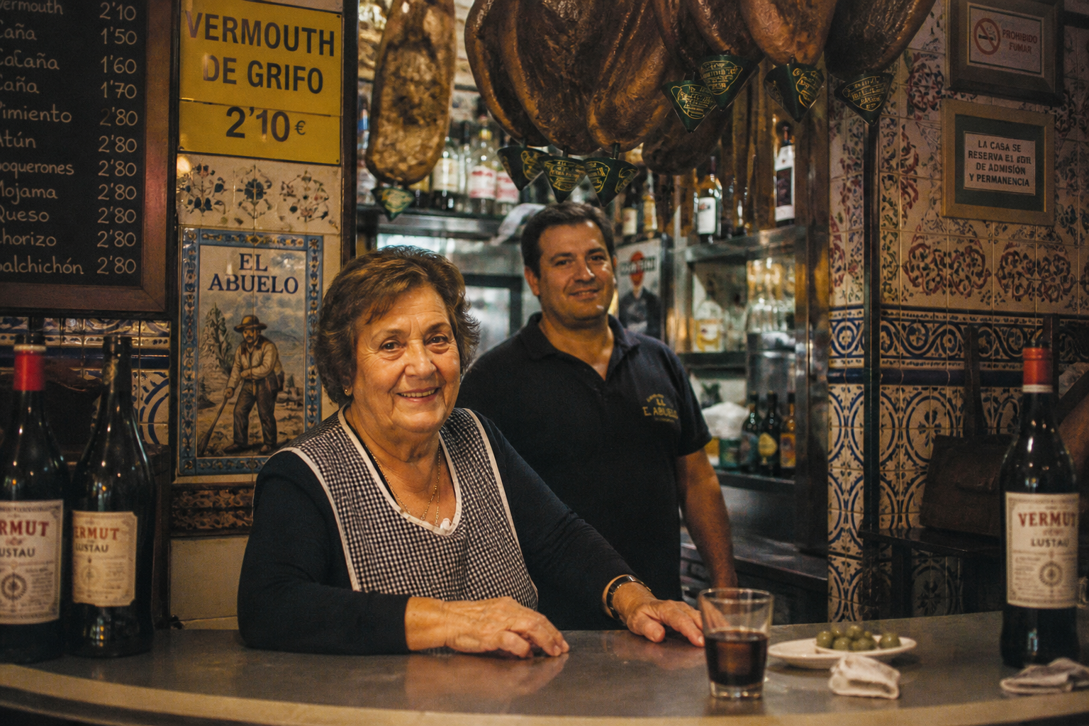 Maruja y Paco en Casa Maruja